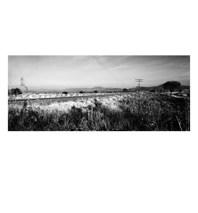 Train to Nowhere, B & W, Tequila, Mx